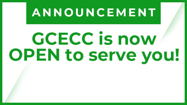 GCECC is now Open!