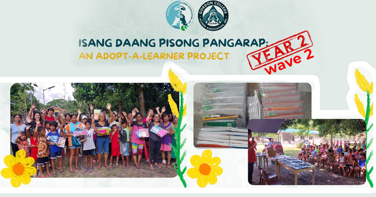 Isang Daang Pisong Pangarap: An Adopt-a-Learner Project Year 2 Wave 2