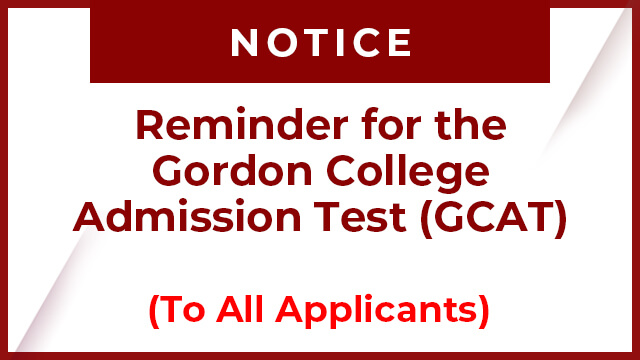 Reminders for GCAT