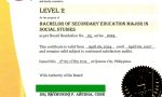 ALCU-COA Certificate Level 2 (BSED-SOC)