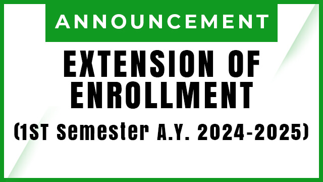 Extension of Enrolment (A.Y. 2024-2025)