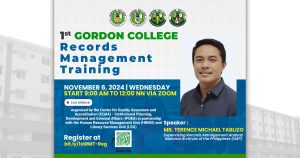 First Records Management Training