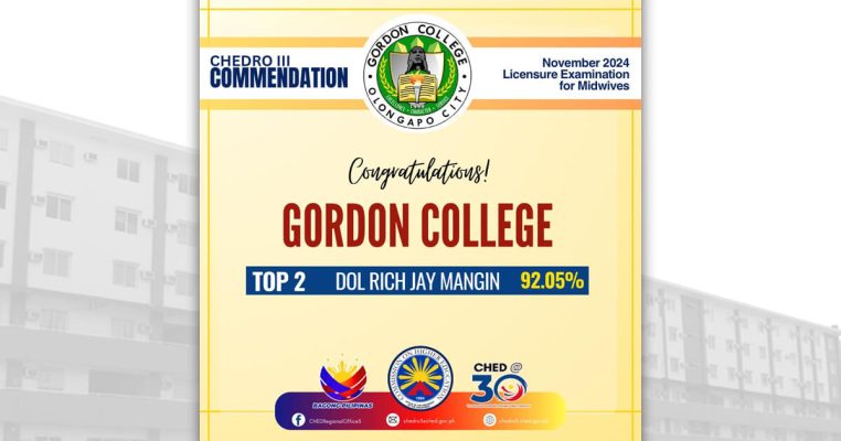 CHED Regional Office III commended GC