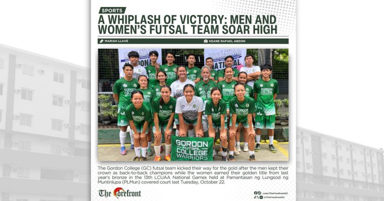 A Whiplash of Victory: Men and women’s futsal team soar high