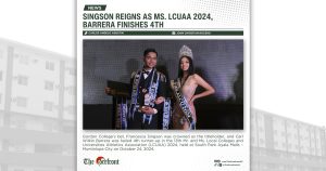 Singson reigns as Ms. LCUAA 2024, Barrera finishes 5th