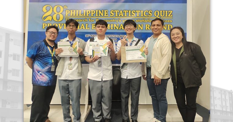 GC emerged as Champions in the 28th Philippine Statistic Quiz – Provincial Level