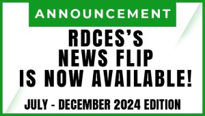 The RDCES’s News Flip is now available!