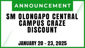 SM Store Central Offers Campus Craze Discount