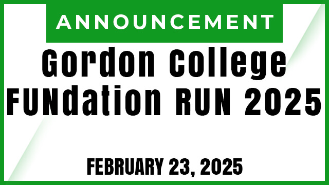 Gordon College FUNdation RUN 2025