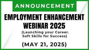 Employment Enhancement Webinar 2025