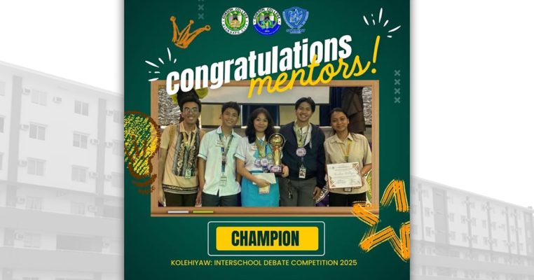 GC CEAS Mentors Declared Champions of KOLEHIYAW: Interschool Debate Competition 2025