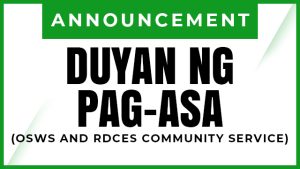 Duyan ng Pag-asa: Tulong para sa Nasalanta