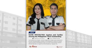 NAME PROTECTED: Agaton and Cerilles Among the Philippines’ Most Outstanding