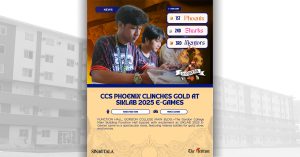 CCS Phoenix Clinches Gold at SIKLAB 2025 E-Games
