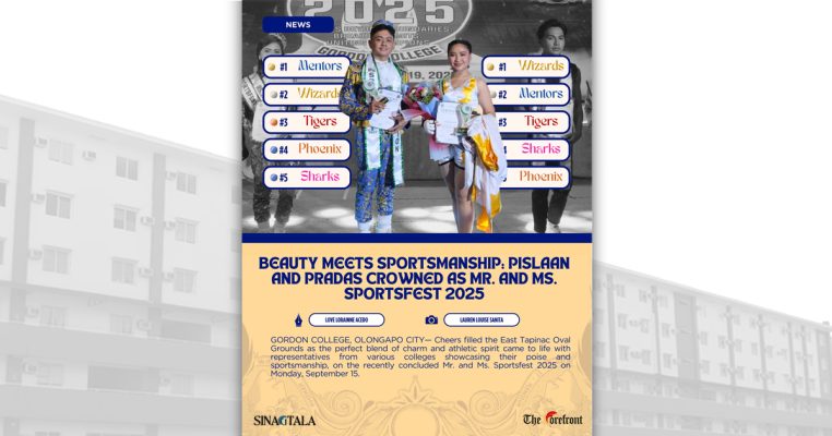 Beauty Meets Sportsmanship: Pislaan and Pradas Crowned as Mr. and Ms. Sportsfest 2025