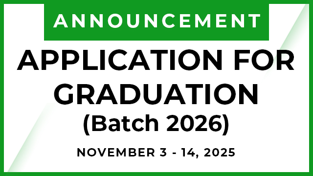 Application for Graduation (Batch 2026)