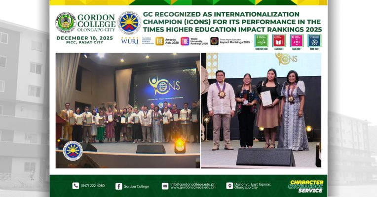GC RECOGINZED AS INTERNATIONALIZATION CHAMPION (ICONS) FOR ITS PERFORMANCE IN THE TIMES HIGHER EDUCATION IMPACT RANKINGS 2025