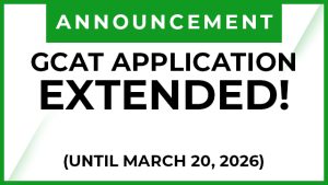 GCAT Application Extended!