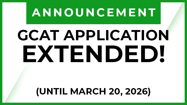 GCAT Application Extended!