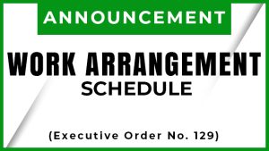 Work Arrangement Schedule