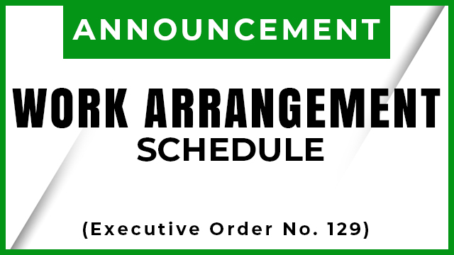 Work Arrangement Schedule