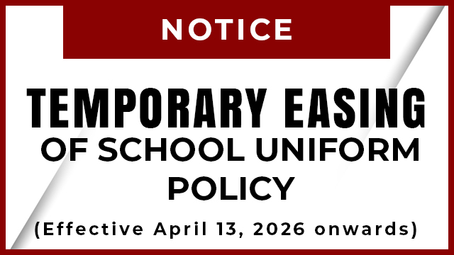 Temporary Easing of School Uniform Policy
