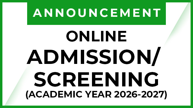 Online Admission and Screening Process