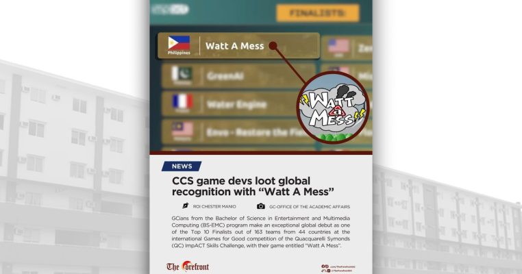 CCS game devs loot global recognition with “Watt A Mess”