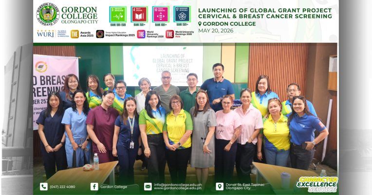 Launching of the Global Grant Project Cervical & Breast Cancer Screening