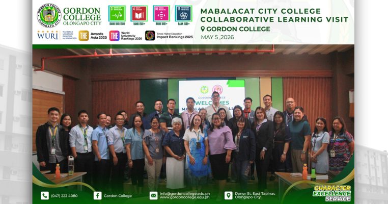 Gordon College Hosts Mabalacat City College for Benchmarking and Knowledge Sharing