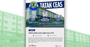 CEAS yields sixty-eight new LPTs