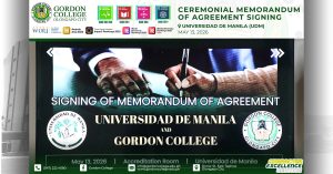 Gordon College and Unibersidad de Manila Seal Alliance to Advance Strategic Goals