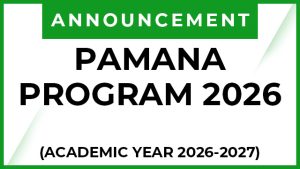 PAMANA PROGRAM 2026