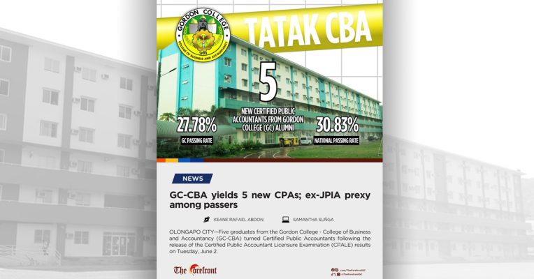 GC-CBA yields 5 new CPAs; ex-JPIA prexy among passers
