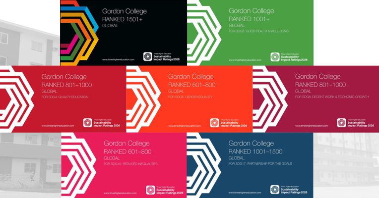 GORDON COLLEGE CONTINUES ITS GLOBAL STREAK!