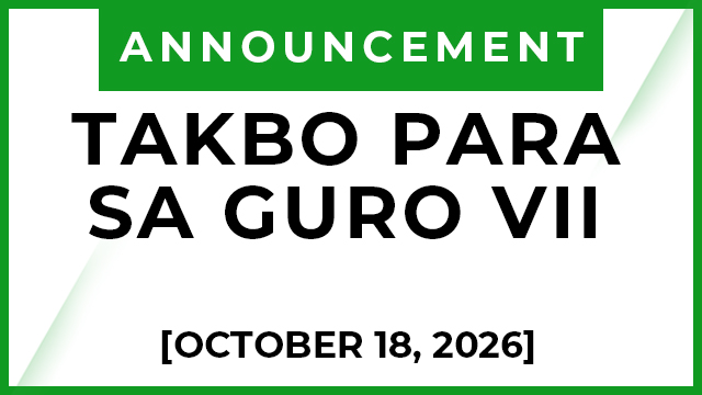 Gordon College Takbo Para Sa Guro VII