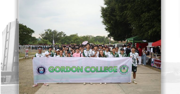 Gordon College Delegation, Led by Dr. Soriano, Joins 15th LCUAA National Games Opening Ceremony