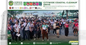 Gordon College Community Joins Citywide Coastal Cleanup Drive at Driftwood Beach