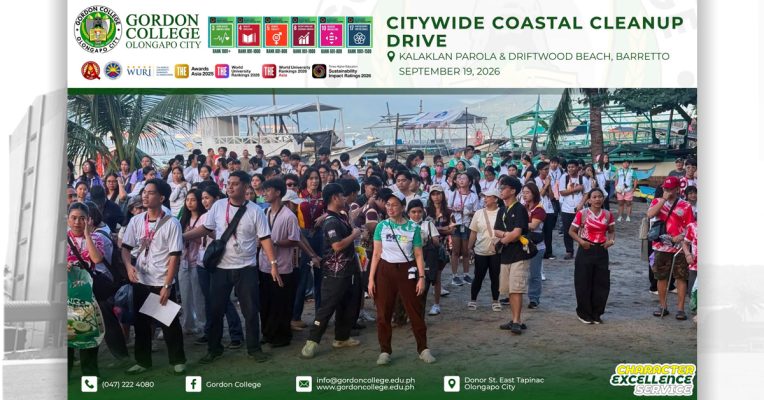 Gordon College Community Joins Citywide Coastal Cleanup Drive at Driftwood Beach
